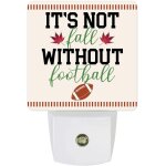 Veilleuse led a intensite variable en forme de football - du crepuscule a l'aube - lampe murale a capteur ...