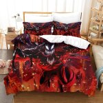 Venom ensemble de literie pi��ces imprim�� en d, housse de couette en polycoton doux et confortable, ...