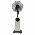 Ventilateur brumisateur sur pied 3 en 1 oceanic - fonction ioniseur d'air - 95w - Ø40 cm - affichage ...