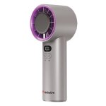 Ventilateur verbatim cool 'n' go ice touch - portable - usb - c - violet / gris