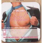 Veritable sous bocks 9x9cm 6 pices je suis votre serial dragueur