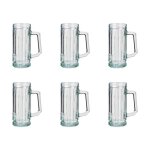 Verre a biere, chope de bière avec bouclier lot de 6, gambrinus - 0, 3 litre Verre a biere, chope de bière avec bouclier lot de 6, gambrinus - 0, 3 litre