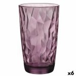 Verre bormioli rocco diamond violet verre (470 ml) (6 units)