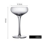 Verres a cocktail a grille europenne, coupe gobelet sans plomb, pour ixde mariage a domicile, a champagne, ...