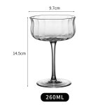 Verres a cocktail transparents en clip de 260ml, gobelet a champagne, coupe a dessert, martini, ix, bar ... Verres a cocktail transparents en clip de 260ml, gobelet a champagne, coupe a dessert, martini, ix, bar ...