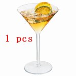 Verre a cocktail transparent en tritan, plastique, gobelet non cassant, standard, incassable, pour bar ...