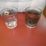 Verre a dentifrice brosses a dents derriere la porte lot de 2