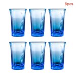 Verre a liqueur en plastique, 6 pices, tasse a liqueur de spiritueux, fte, bar, club, outil a boire, ...