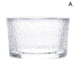 Verre martel a la main de style japonais, petite tasse a th, a sak, a pointe d'or, en cristal, service ...