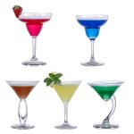 Verres a martini en acrylique transparent, mini tasses a dessert, verres a vin, pour cocktail Verres a martini en acrylique transparent, mini tasses a dessert, verres a vin, pour cocktail