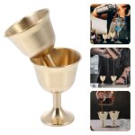 Verres a martini vintage en cuivre, coupe de collection, coupe a champagne, calice, 2 pièces Verres a martini vintage en cuivre, coupe de collection, coupe a champagne, calice, 2 pièces