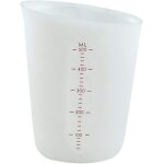 Verre mesureur verre doseur gradu tasse a mesurer en silicone de cuisine rutilisable tasse a mesurer ...