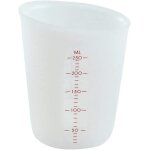 Verre mesureur verre doseur gradu tasse a mesurer en silicone de cuisine rutilisable tasse a mesurer ...