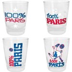 Verre shooter paris ( lot de 4) shot 100% paris