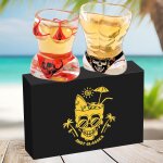 Verres a shot homme muscl� & bikini ¿ coffret cadeau