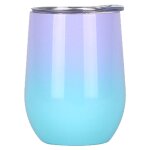 Verre a vin en acier inoxydable avec couvercle, style cadeau 7 goodnice