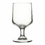 Verres a vin - arcoroc - bote de 6 - 20 cl - verre a pied - compatible lave - vaisselle