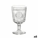 Verre de vin bormioli rocco romantic transparent verre 320 ml 6 pices