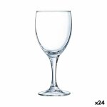 Verre de vin luminarc elegance transparent verre 190 ml 24 units