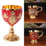 Verre a vin en m�tal de 20 ml 30 ml, petit verre a liqueur r�tro cr�atif, style europ�en, haute qualit�, ...