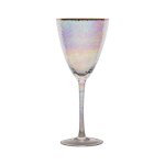 Verre a vin martel� a bord dor� symphonie, style europ�en, triangle ambre, c�ne de couleur, verre a champagne ...