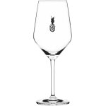 Verre a vin moderne avec motif ananas et coffret cadeau - fabriqué en allemagne Verre a vin moderne avec motif ananas et coffret cadeau - fabriqué en allemagne