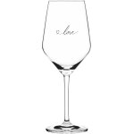 Verre a vin moderne avec motif tendance love coffret cadeau - fabriqué en allemagne Verre a vin moderne avec motif tendance love coffret cadeau - fabriqué en allemagne