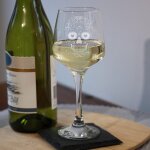 Verre a vin avec motif tte de mort en sucre, cadeau d'anniversaire pour elle, cadeau d'anniversaire ...