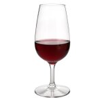 Verre a vin en plastique transparent incassable tritan, gobelet a pied, cadeaux parfaits, fte rchauffante, ...