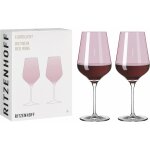Verre a vin rouge 500 ml - srie fjordlicht n 3, 2 pices avec dgrad berry, petits fruits