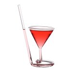 Verre a vin en spirale pour cocktail, martini long et créatif, en paille, pour bar, fournitures de bar, ... Verre a vin en spirale pour cocktail, martini long et créatif, en paille, pour bar, fournitures de bar, ...