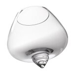 Verres a vin transparents, gobelets d'eau, verres a boire sans tige, dimensions 3. 5x3 pouces durables ...