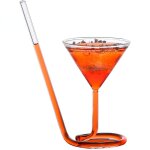 Verre a vin transparent en paille a vis créative 110ml, en spirale, verre a cocktail moléculaire, pour ... Verre a vin transparent en paille a vis créative 110ml, en spirale, verre a cocktail moléculaire, pour ...
