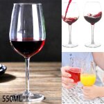 Verre a vin transparent en plastique, gobelets amricains incassables en silicone, gobelet de maison, ...