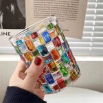 Verre a whisky brillant durable, verre a eau epaissi, verre hi, verre a l'ancienne gothique, verre en ...