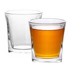 Intirilife 2x verre a whisky en crystal clear ?vintage? - tumbler old fashioned verre pour spiritueux ...
