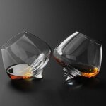 Verre a whisky a rotation, sur le ventre, pour cocktail, verre a vin, pour bar, vaso gafas caneca, brandy ...