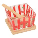 Verrine verre tapas fruit cuillere 9. 3x13x7. 5cm