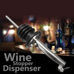 Verseur de bouteille de vin en acier inoxydable, verseur d'huile de liège, barman, accessoires de bar, ... Verseur de bouteille de vin en acier inoxydable, verseur d'huile de liège, barman, accessoires de bar, ...