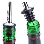 Verseur rapide de bouteille de vin liqueur classique en acier inoxydable avec bec conique, bouchon de ...