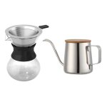 Verseurs verseurs verseurs - dverrouillage de la saveur, avec filtre sans papier et carafe, elgant ...