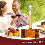 Verseur de vin rouge en forme de marteau de 400ml, arateur de bar, accessoires de verres de vodka de ...