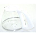 Verseuse + couvercle blanc pour cafetiere moulinex