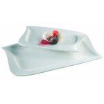 Verso 922228 assiette rectangulaire 2 pi�ces 23 et 33 cm la musica