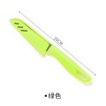 Vert - couteau portable en acier inoxydable pour pommes de terre, pain, coupe - camping, couteau a fruits ...