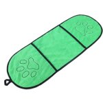 Vert serviette pour chien, peignoir pour chien serviette bain super absorbante douche s�chage rapide ...