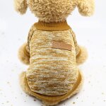 Veste chaude pour animaux de compagnie, manteau, pull pour petits chiens et chats, automne et hiver