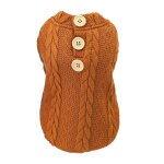 Veste d'hiver chaude pour chien, manteau doux pour chiot, costume a carreaux pour chien, pull epais