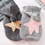 Veste d'hiver chaude pour chiens, manteau pour petits et moyens chiens, chihuahua, pull en tricot a capuche, ...