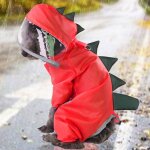 Veste de pluie l�g�re et respirante pour petits, moyens et grands chiens, manteau de pluie, combinaison ...